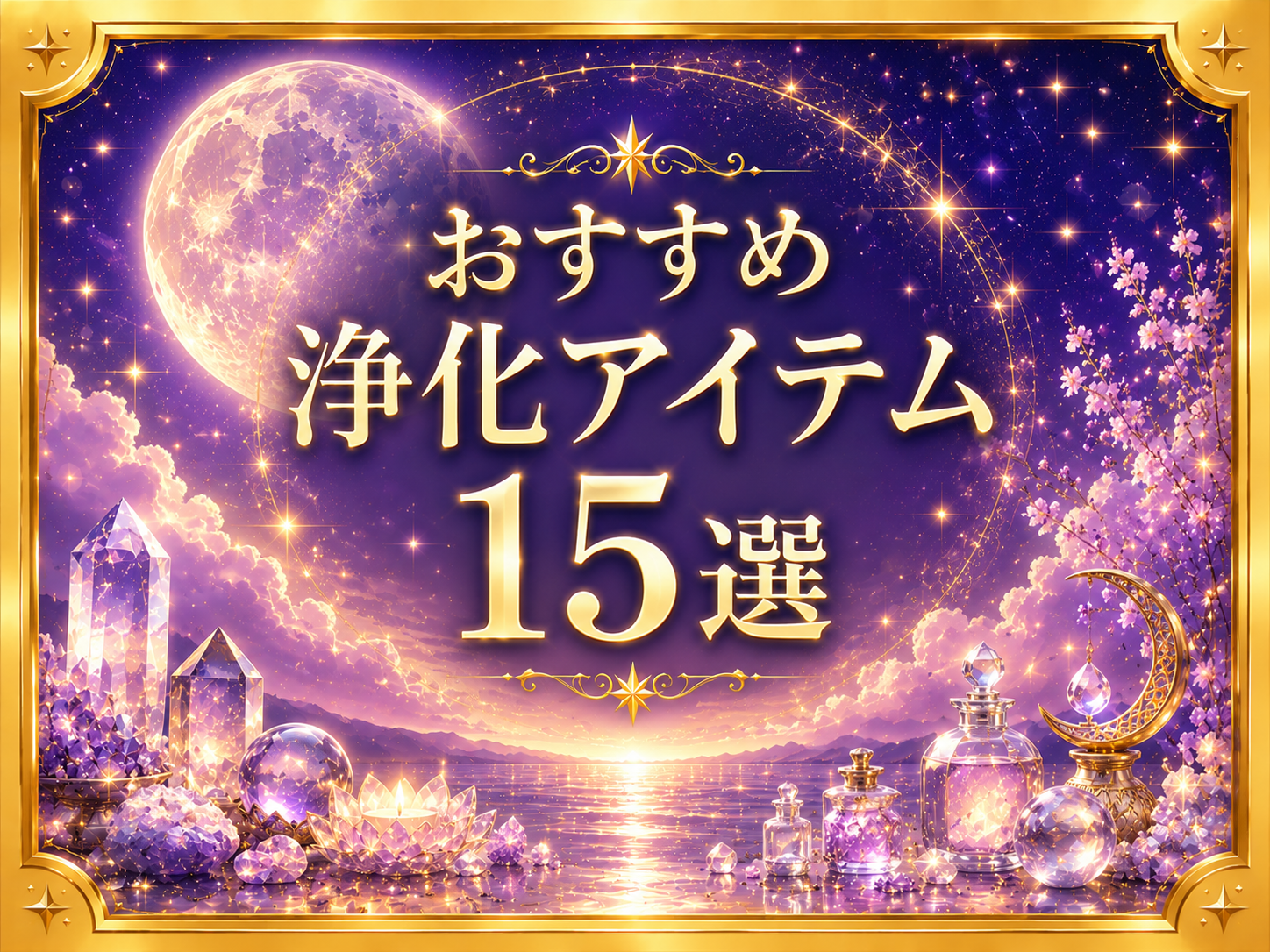 おすすめ浄化アイテム15選